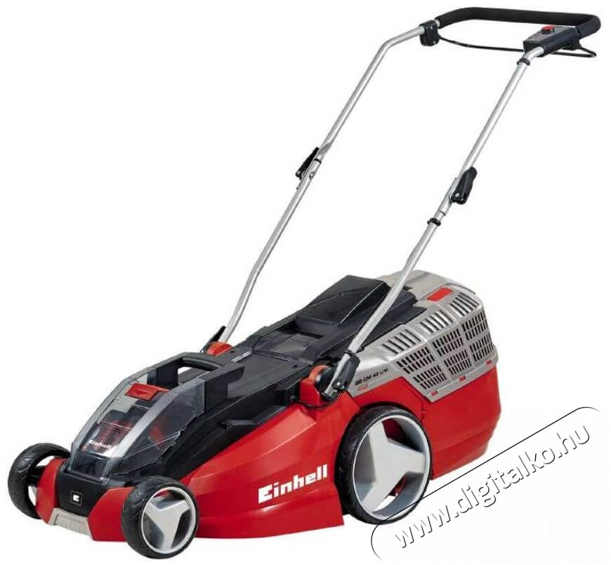 Einhell GE-CM 43 LI M KIT (2X4 0AH) akkumul&aacute;toros fűny&iacute;r&oacute; + akkumul&aacute;tor (3413130) H&aacute;ztart&aacute;s / Otthon / K&uuml;lt&eacute;r - K&uuml;lt&eacute;r / kerti term&eacute;k / grill - Fűny&iacute;r&oacute; / gyeplaz&iacute;t&oacute; - 352356
