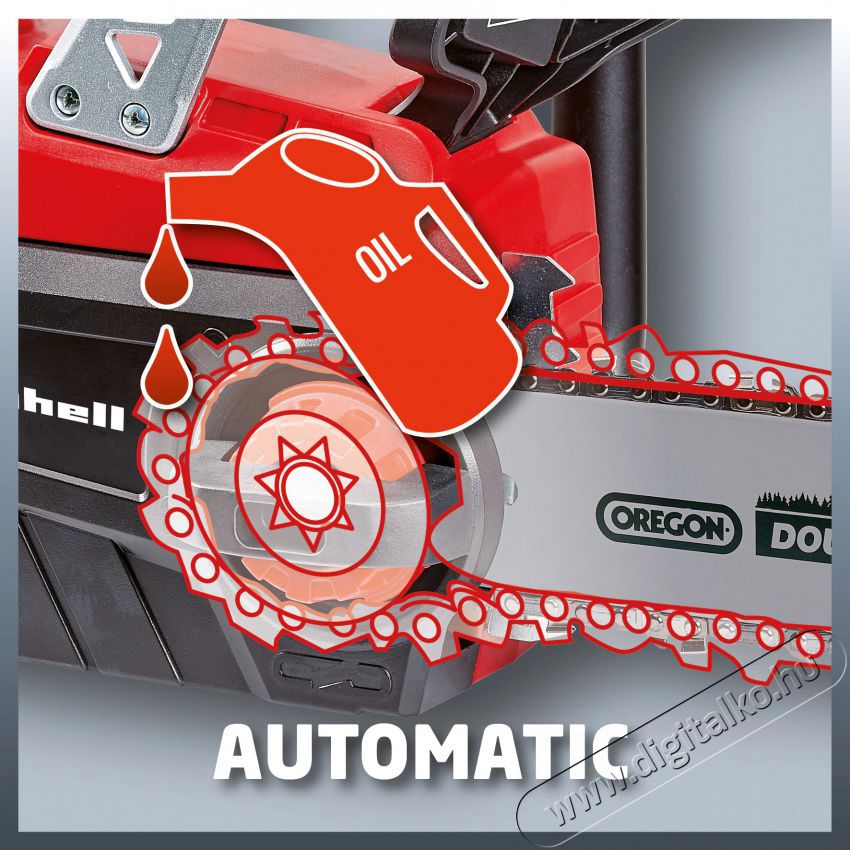Einhell GE-LC 18 Li-Solo L&aacute;ncfűr&eacute;sz - akkumul&aacute;tor &eacute;s t&ouml;ltő n&eacute;lk&uuml;l H&aacute;ztart&aacute;s / Otthon / K&uuml;lt&eacute;r - K&uuml;lt&eacute;r / kerti term&eacute;k / grill - L&aacute;ncfűr&eacute;sz - 352384