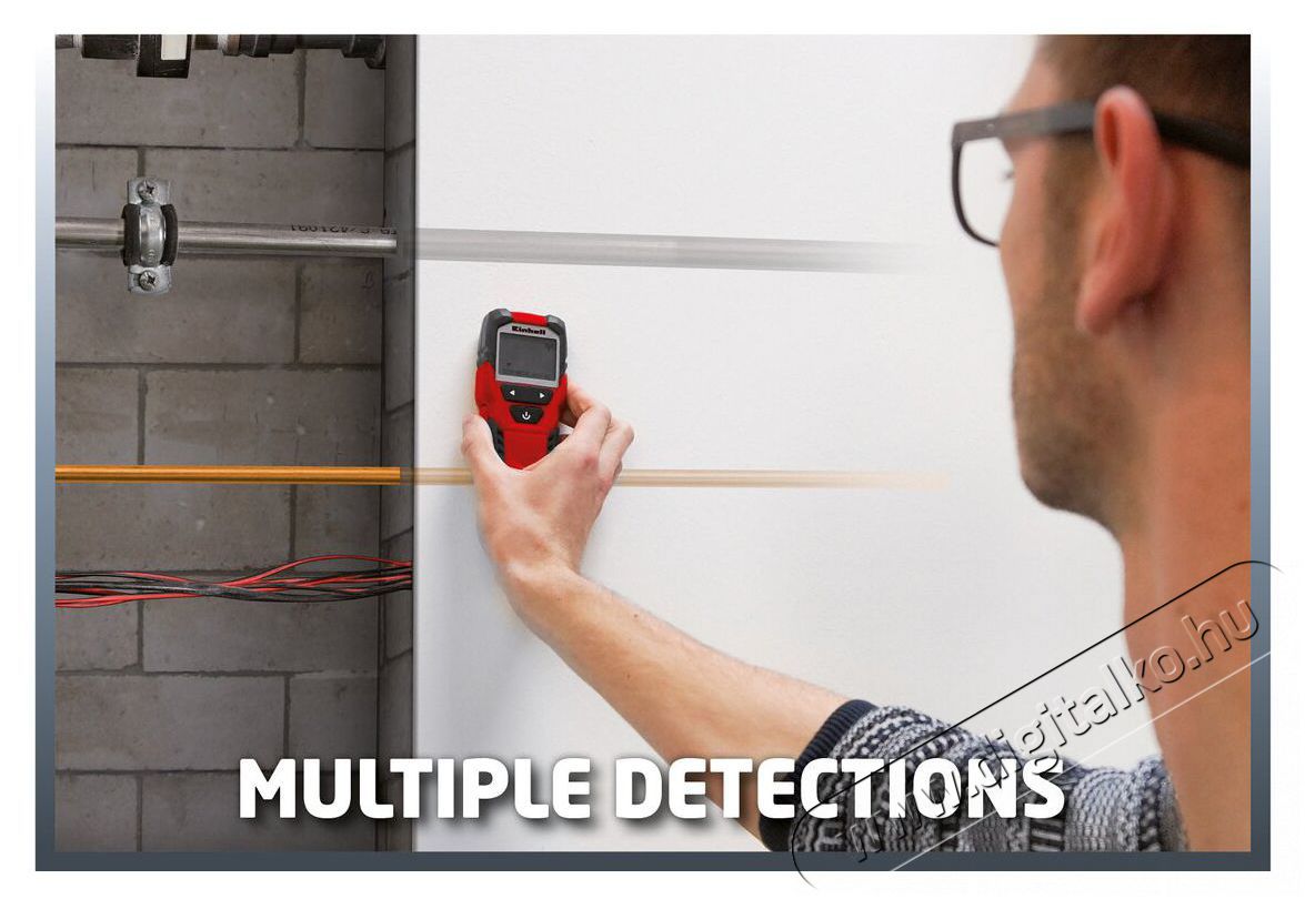 Einhell TC-MD 50  Digit&aacute;lis detektor Iroda &eacute;s sz&aacute;m&iacute;t&aacute;stechnika - Egy&eacute;b sz&aacute;m&iacute;t&aacute;stechnikai term&eacute;k - 352511