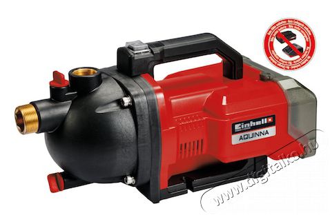 Einhell 4180400 PXC AQUINNA Solo akku &eacute;s t&ouml;ltő n&eacute;lk&uuml;l akkumul&aacute;toros kerti szivatty&uacute; H&aacute;ztart&aacute;s / Otthon / K&uuml;lt&eacute;r - K&uuml;lt&eacute;r / kerti term&eacute;k / grill - Szivatty&uacute; - 379565