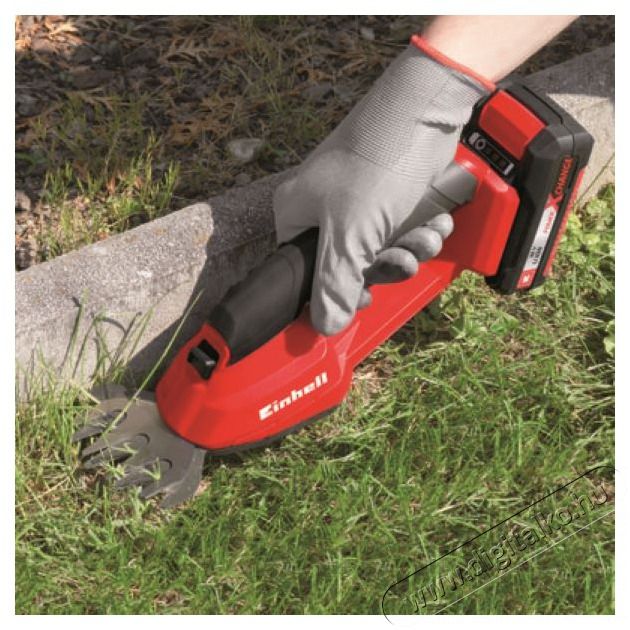 Einhell 3410370 PXC GE-CG 18 Li-Solo akku &eacute;s t&ouml;ltő n&eacute;lk&uuml;l fű- &eacute;s s&ouml;v&eacute;nyny&iacute;r&oacute; oll&oacute; H&aacute;ztart&aacute;s / Otthon / K&uuml;lt&eacute;r - K&uuml;lt&eacute;r / kerti term&eacute;k / grill - S&ouml;v&eacute;ny / k&eacute;zi fű &eacute;s lomb v&aacute;g&oacute; - 386679