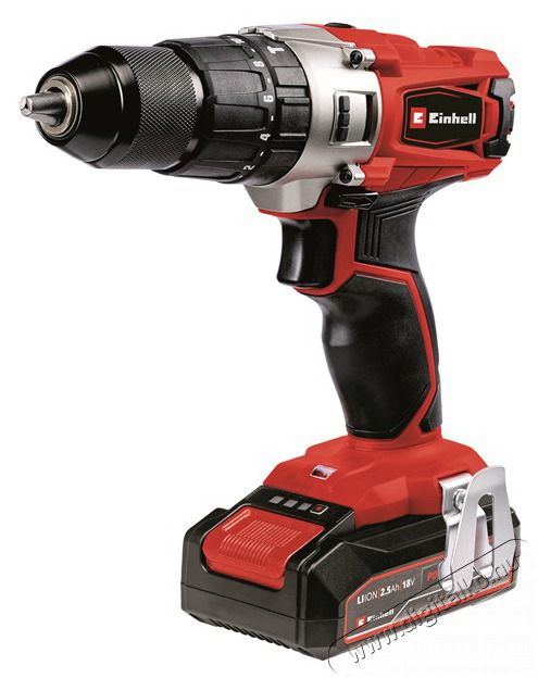Einhell TE-CD 18/2 Li-i +22 1x2,5 Ah akkus &uuml;tvef&uacute;r&oacute;-csavaroz&oacute; szett H&aacute;ztart&aacute;s / Otthon / K&uuml;lt&eacute;r - Szersz&aacute;m - Csavarh&uacute;z&oacute; / kulcs / f&uacute;r&oacute; / szersz&aacute;m k&eacute;szlet - 416642