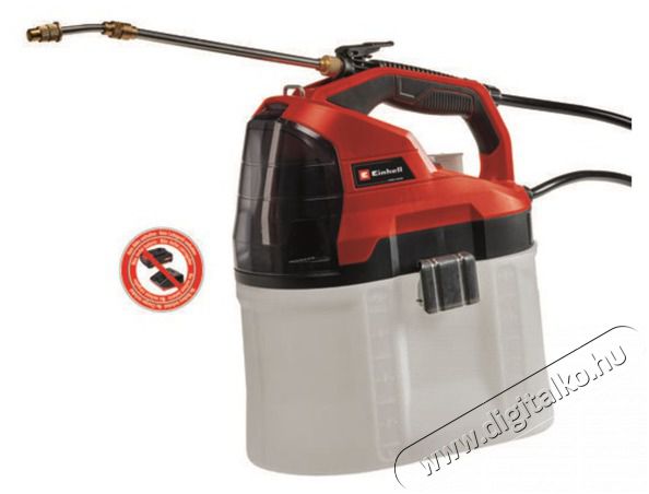 Einhell 3425220 PXC GE-WS 18/75 Li-Solo akku &eacute;s t&ouml;ltő n&eacute;lk&uuml;l akkumul&aacute;toros permetező H&aacute;ztart&aacute;s / Otthon / K&uuml;lt&eacute;r - K&uuml;lt&eacute;r / kerti term&eacute;k / grill - Permetezőg&eacute;p - 433219