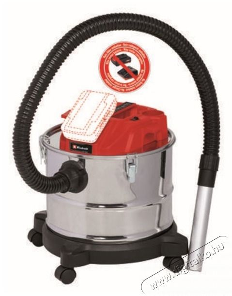 Einhell 2351700 TE-AV 18/15 Li C-Solo akkus hamuporsz&iacute;v&oacute; H&aacute;ztart&aacute;s / Otthon / K&uuml;lt&eacute;r - Porsz&iacute;v&oacute; / takar&iacute;t&oacute;g&eacute;p - Hamuporsz&iacute;v&oacute; - 445874