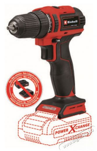 Einhell TE-CD 18/40 Li BL-Solo akkus f&uacute;r&oacute;-csavaroz&oacute; H&aacute;ztart&aacute;s / Otthon / K&uuml;lt&eacute;r - Szersz&aacute;m - Csavarh&uacute;z&oacute; / kulcs / f&uacute;r&oacute; / szersz&aacute;m k&eacute;szlet - 445884