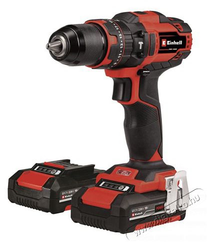 Einhell TE-CD 18/40 LI-I +64 (2X2,0 AH) AKKUS F&Uacute;R&Oacute;-CSAVAROZ&Oacute; K&Eacute;SZLET H&aacute;ztart&aacute;s / Otthon / K&uuml;lt&eacute;r - Szersz&aacute;m - Csavarh&uacute;z&oacute; / kulcs / f&uacute;r&oacute; / szersz&aacute;m k&eacute;szlet - 517994