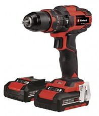 Einhell TE-CD 18/40 LI-I +64 (2X2,0 AH) AKKUS F&Uacute;R&Oacute;-CSAVAROZ&Oacute; K&Eacute;SZLET H&aacute;ztart&aacute;s / Otthon / K&uuml;lt&eacute;r - Szersz&aacute;m - Csavarh&uacute;z&oacute; / kulcs / f&uacute;r&oacute; / szersz&aacute;m k&eacute;szlet - 517994