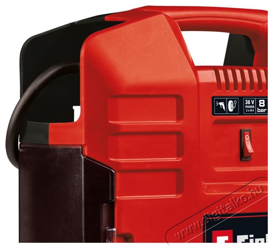 Einhell TE-AC 36/8 LI OF SET - SOLO KOMPRESSZOR H&aacute;ztart&aacute;s / Otthon / K&uuml;lt&eacute;r - Szersz&aacute;m - Kompresszor - 517039