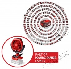 Einhell GC-CF 18/110 Li-Solo Power X-Change akkus hordozhat&oacute; ventil&aacute;tor H&aacute;ztart&aacute;s / Otthon / K&uuml;lt&eacute;r - Ventil&aacute;tor / L&eacute;gkondicion&aacute;l&oacute; - Asztali ventil&aacute;tor - 535161