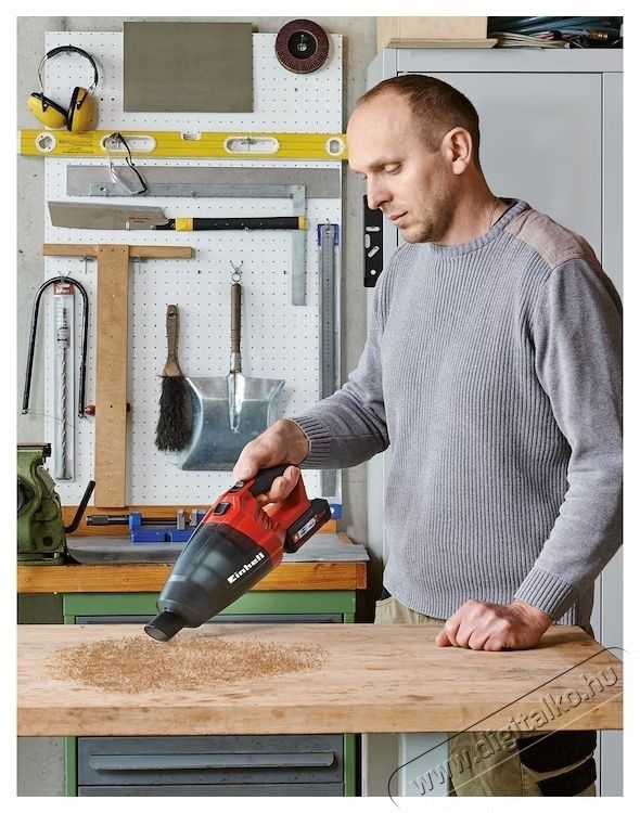 Einhell TE-VC 18 LI SOLO Akkumul&aacute;toros k&eacute;zi porsz&iacute;v&oacute; H&aacute;ztart&aacute;s / Otthon / K&uuml;lt&eacute;r - Porsz&iacute;v&oacute; / takar&iacute;t&oacute;g&eacute;p - K&eacute;zi / &aacute;ll&oacute; porsz&iacute;v&oacute; - 352629