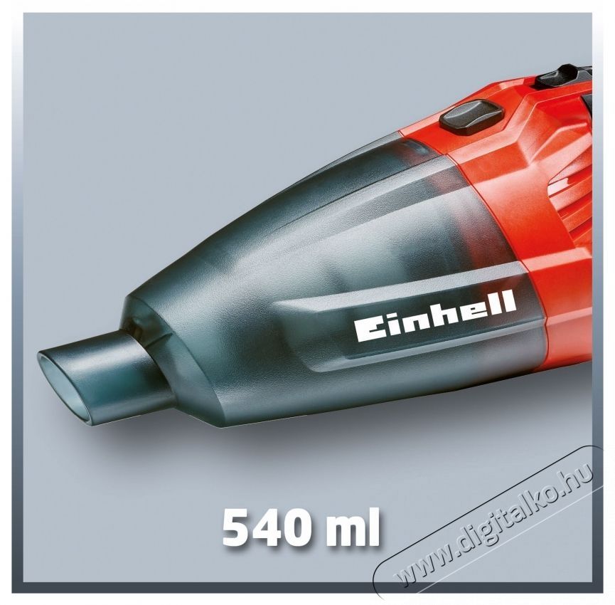 Einhell TE-VC 18 LI SOLO Akkumul&aacute;toros k&eacute;zi porsz&iacute;v&oacute; H&aacute;ztart&aacute;s / Otthon / K&uuml;lt&eacute;r - Porsz&iacute;v&oacute; / takar&iacute;t&oacute;g&eacute;p - K&eacute;zi / &aacute;ll&oacute; porsz&iacute;v&oacute; - 352629