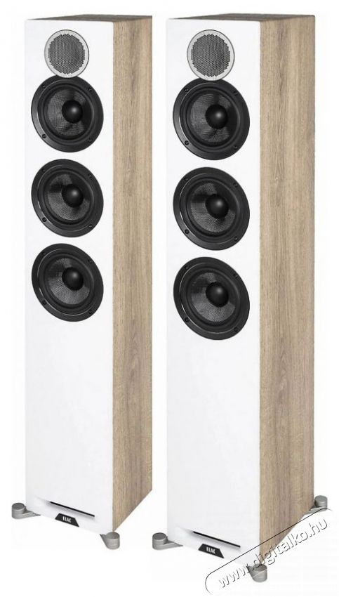 ELAC Debut Reference DFR 52 White/Wood Audio-Video / Hifi / Multim&eacute;dia - Hangfal - Hangfalszett - &Aacute;ll&oacute; / front hangfal - 511437