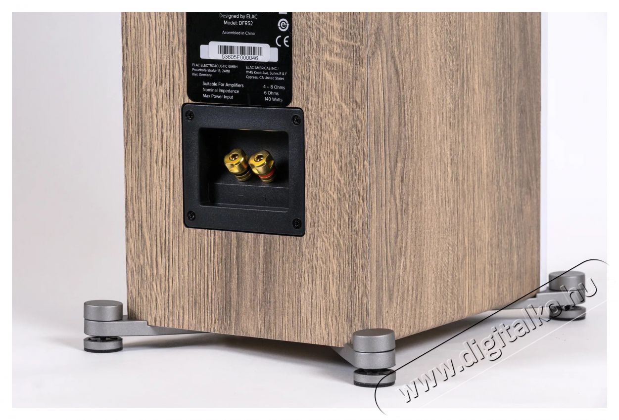 ELAC Debut Reference DFR 52 White/Wood Audio-Video / Hifi / Multim&eacute;dia - Hangfal - Hangfalszett - &Aacute;ll&oacute; / front hangfal - 511437