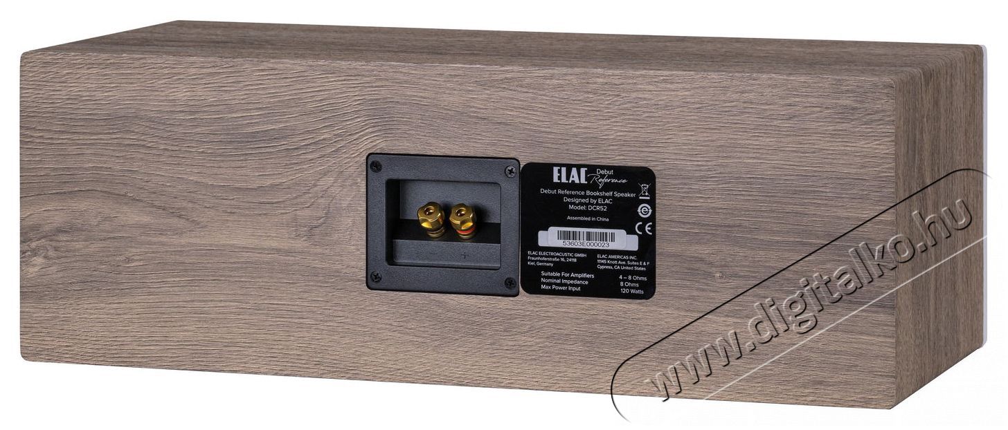 ELAC Debut Reference DCR 52 White/Wood Hangfal Audio-Video / Hifi / Multim&eacute;dia - Hangfal - Hangfalszett - Polc / &aacute;llv&aacute;nyos/ h&aacute;tt&eacute;r hangsug&aacute;rz&oacute; - 530470