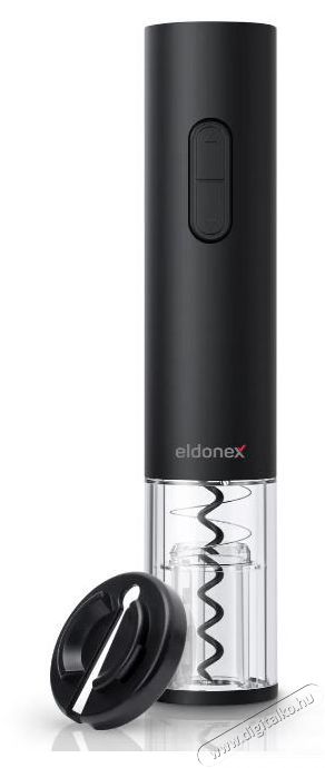 Eldonex WineSpin Elektromos bornyit&oacute;, fekete Konyhai term&eacute;kek - Konyhai eszk&ouml;z - Egy&eacute;b konyhai eszk&ouml;z - 522506