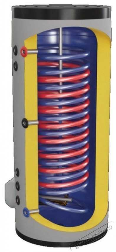 ELDOM FV30067S21 termoelektromos bojler, k&eacute;ttekercses, 9000 W, 300 l, padl&oacute;ra szerelhető, 0.8 Mpa H&aacute;ztart&aacute;s / Otthon / K&uuml;lt&eacute;r - V&iacute;zmeleg&iacute;tő / bojler / t&aacute;rol&oacute; - Bojler / melegv&iacute;z t&aacute;rol&oacute; - 533297
