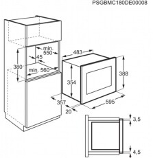 Electrolux LMS4253TMX be&eacute;p&iacute;thető mikrohull&aacute;m&uacute; s&uuml;tő Konyhai term&eacute;kek - Mikrohull&aacute;m&uacute; s&uuml;tő - Mikrohull&aacute;m&uacute; s&uuml;tő (be&eacute;p&iacute;thető) - 353863