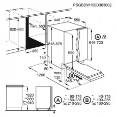 Electrolux EEA12100L Be&eacute;p&iacute;thető keskeny mosogat&oacute;g&eacute;p - 9 ter&iacute;t&eacute;kes Konyhai term&eacute;kek - Mosogat&oacute;g&eacute;p - Keskeny (45cm-ig) be&eacute;p&iacute;thető mosogat&oacute;g&eacute;p - 372024