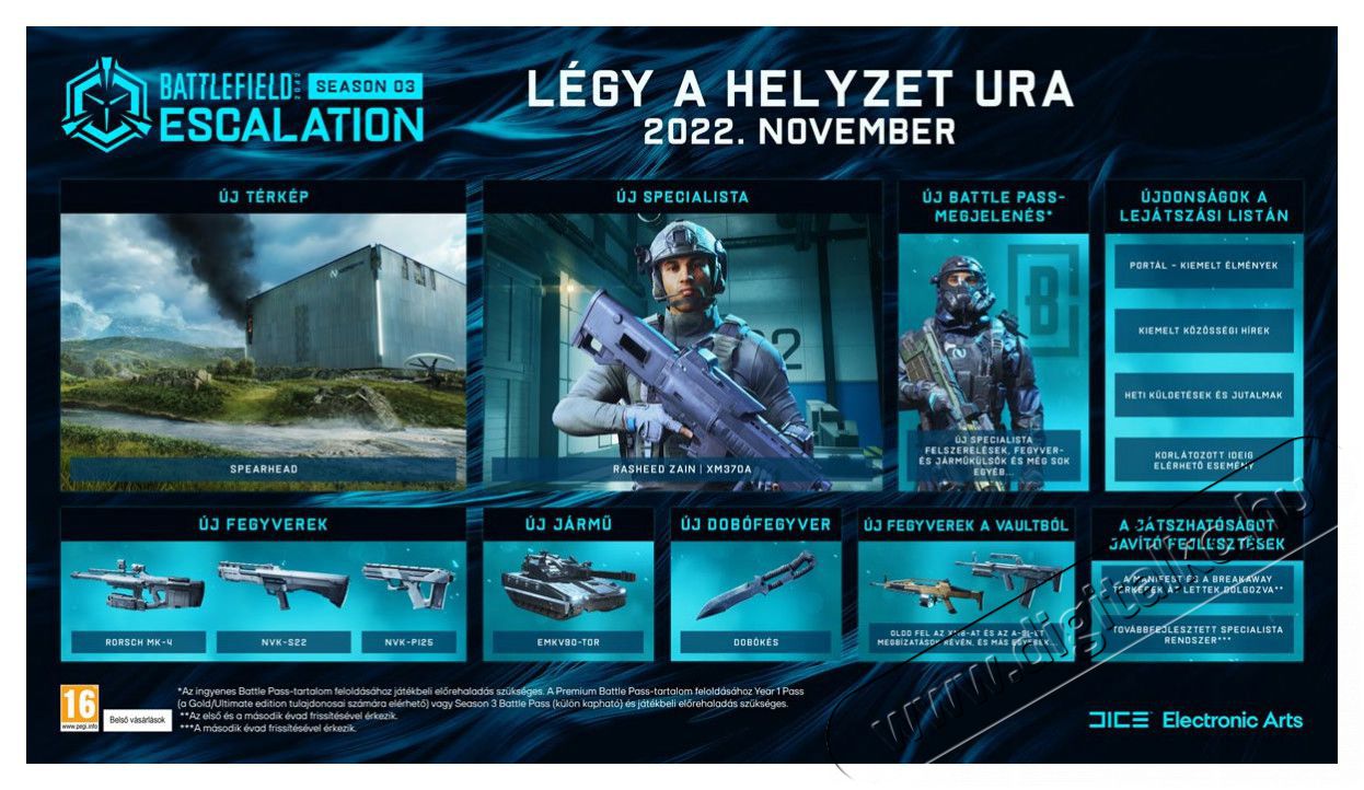 Electronic Arts Battlefield 2042 Xbox Series X j&aacute;t&eacute;kszoftver Iroda &eacute;s sz&aacute;m&iacute;t&aacute;stechnika - J&aacute;t&eacute;k konzol - Xbox One j&aacute;t&eacute;k - 385702