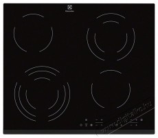 Electrolux EHF6343FOK beépíthető főzőlap, Vitrokerámia, 4 főzőzóna, Érintő vezérlés, 59 cm, fekete üveg Konyhai termékek - Sütő-főzőlap, tűzhely (beépíthető) - Elektromos főzőlap (beépíthető) - 493777
