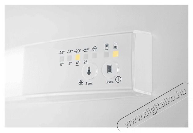 Electrolux ENT6NE18S be&eacute;p&iacute;thető alulfagyaszt&oacute;s hűtőszekr&eacute;ny Konyhai term&eacute;kek - Hűtő, fagyaszt&oacute; (be&eacute;p&iacute;thető) - Alulfagyaszt&oacute;s kombin&aacute;lt hűtő - 501485