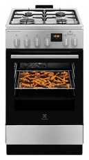 Electrolux LKK560232X SteamBake kombinált tűzhely Konyhai termékek - Sütő-főzőlap, tűzhely (szabadonálló) - Kombinált tűzhely (szabadonálló) - 501645
