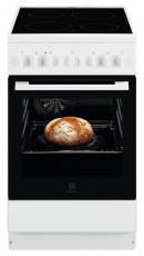 Electrolux LKR520066W fehér kerámialapos tűzhely Konyhai termékek - Sütő-főzőlap, tűzhely (szabadonálló) - Elektromos tűzhely (szabadonálló) - 501644