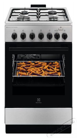 Electrolux LKK560011X TŰZHELY KOMBIN&Aacute;LT Konyhai term&eacute;kek - S&uuml;tő-főzőlap, tűzhely (szabadon&aacute;ll&oacute;) - Kombin&aacute;lt tűzhely (szabadon&aacute;ll&oacute;) - 502978