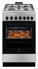 Electrolux LKK560011X TŰZHELY KOMBIN&Aacute;LT Konyhai term&eacute;kek - S&uuml;tő-főzőlap, tűzhely (szabadon&aacute;ll&oacute;) - Kombin&aacute;lt tűzhely (szabadon&aacute;ll&oacute;) - 502978