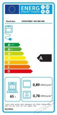 Electrolux EOD3F40BX Konyhai term&eacute;kek - S&uuml;tő-főzőlap, tűzhely (be&eacute;p&iacute;thető) - S&uuml;tő (be&eacute;p&iacute;thető) - 504388