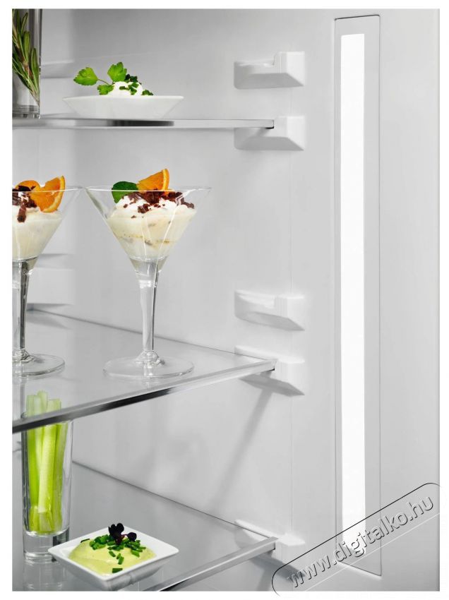Electrolux LNT7ME36X3 800 Cooling 360 Konyhai term&eacute;kek - Hűtő, fagyaszt&oacute; (szabadon&aacute;ll&oacute;) - Alulfagyaszt&oacute;s kombin&aacute;lt hűtő - 504403