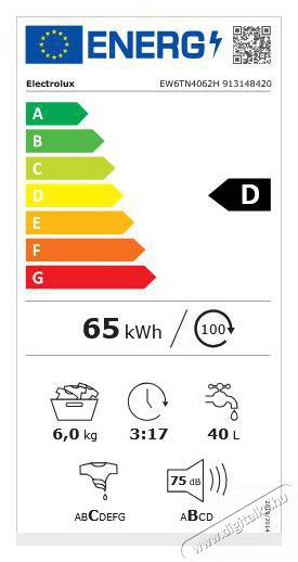 Electrolux EW6TN4062H MOS&Oacute;G&Eacute;P FEL&Uuml;LT&Ouml;LTŐS H&aacute;ztart&aacute;s / Otthon / K&uuml;lt&eacute;r - Mos&oacute;g&eacute;p / sz&aacute;r&iacute;t&oacute;g&eacute;p - Fel&uuml;lt&ouml;ltős mos&oacute;g&eacute;p - 380401