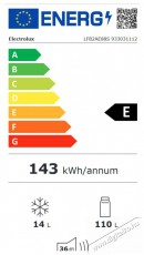 Electrolux LFB2AE88S be&eacute;p&iacute;thető hűtőszekr&eacute;ny Konyhai term&eacute;kek - Hűtő, fagyaszt&oacute; (be&eacute;p&iacute;thető) - Egyajt&oacute;s hűtő - 500478