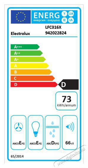 Electrolux LFC316X k&uuml;rtős p&aacute;raelsz&iacute;v&oacute; Konyhai term&eacute;kek - P&aacute;raelsz&iacute;v&oacute; - K&uuml;rtős - 340711