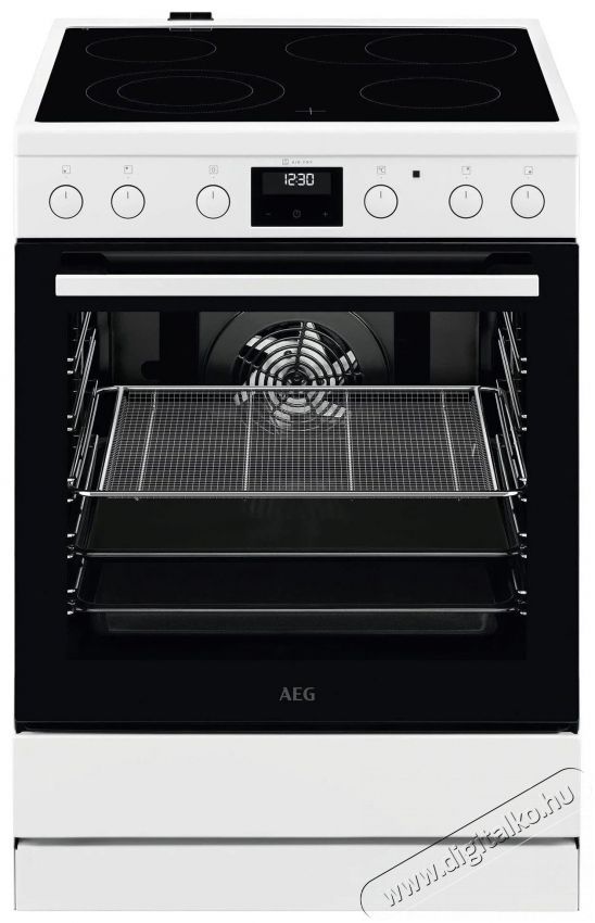 Electrolux CCB6440CBW Konyhai term&eacute;kek - S&uuml;tő-főzőlap, tűzhely (szabadon&aacute;ll&oacute;) - Elektromos tűzhely (szabadon&aacute;ll&oacute;) - 504385