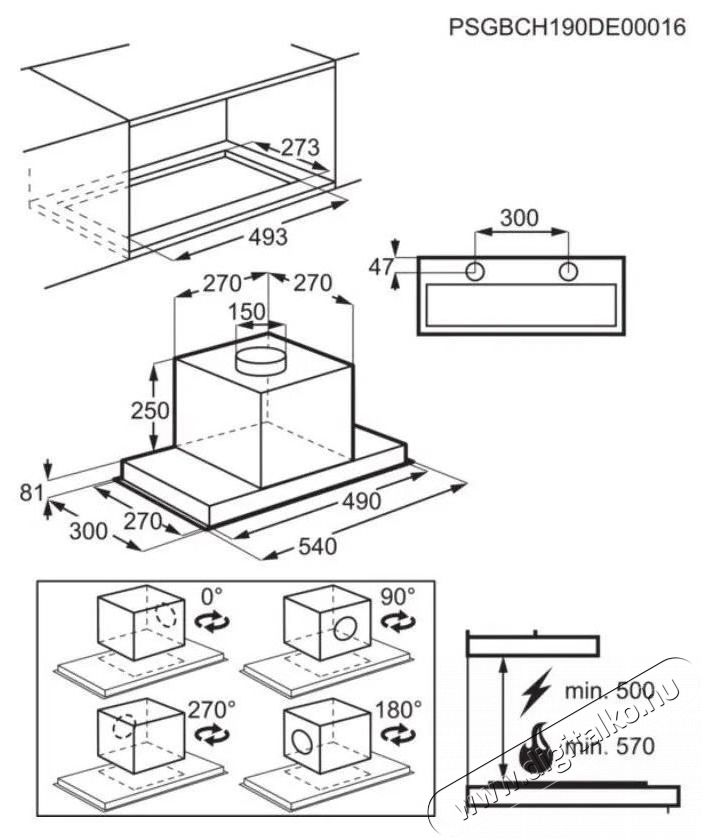 Electrolux LFG716W P&Aacute;RAELSZ&Iacute;V&Oacute; BE&Eacute;P&Iacute;THETŐ Konyhai term&eacute;kek - P&aacute;raelsz&iacute;v&oacute; - Be&eacute;p&iacute;thető / kih&uacute;zhat&oacute; - 365310