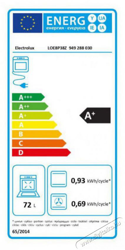 Electrolux LOE8P38Z &Uacute;jdons&aacute;gok - &Uacute;j term&eacute;kek - 505673