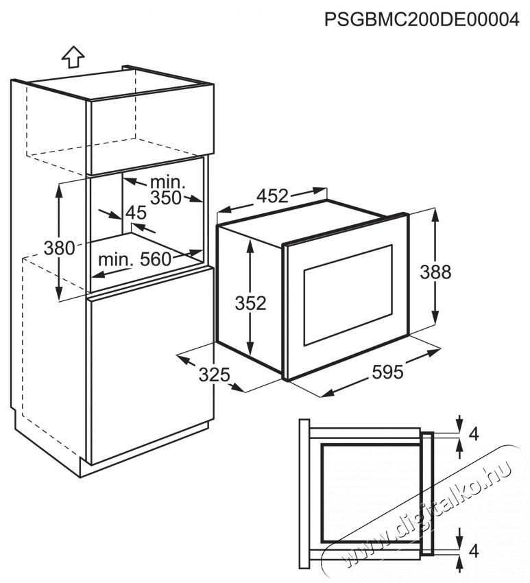 Electrolux LMS2203EMK 300 Konyhai term&eacute;kek - Mikrohull&aacute;m&uacute; s&uuml;tő - Mikrohull&aacute;m&uacute; s&uuml;tő (be&eacute;p&iacute;thető) - 509154