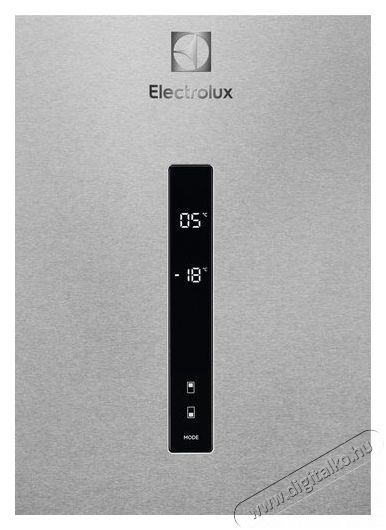 Electrolux LNT6ME46X3 600 TwinTech Konyhai term&eacute;kek - Hűtő, fagyaszt&oacute; (szabadon&aacute;ll&oacute;) - Alulfagyaszt&oacute;s kombin&aacute;lt hűtő - 509539