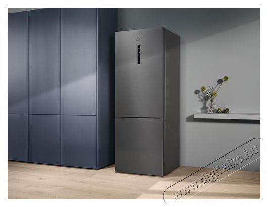 Electrolux LNT6ME46X3 600 TwinTech Konyhai term&eacute;kek - Hűtő, fagyaszt&oacute; (szabadon&aacute;ll&oacute;) - Alulfagyaszt&oacute;s kombin&aacute;lt hűtő - 509539