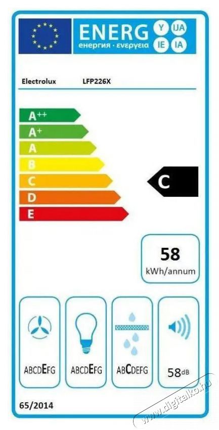Electrolux LFP226S Konyhai term&eacute;kek - P&aacute;raelsz&iacute;v&oacute; - Be&eacute;p&iacute;thető / kih&uacute;zhat&oacute; - 509644