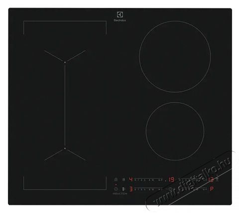 Electrolux EIV63443CT fekete, be&eacute;p&iacute;thető, indukci&oacute;s, főzőz&oacute;na: 4, be&eacute;p&iacute;thető m&eacute;ret: 56cm, főzőlap Konyhai term&eacute;kek - S&uuml;tő-főzőlap, tűzhely (be&eacute;p&iacute;thető) - Indukci&oacute;s főzőlap (be&eacute;p&iacute;thető) - 514129