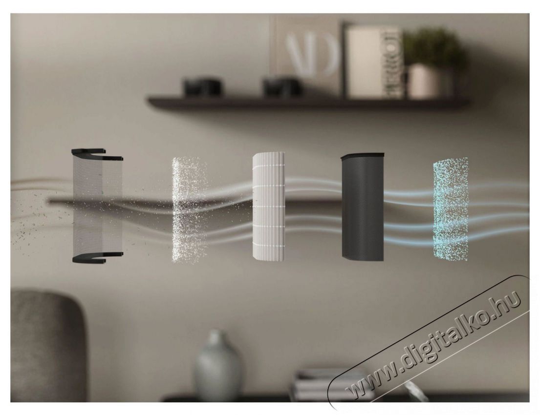 Electrolux EPO60571UG Pure 600 L&eacute;gtiszt&iacute;t&oacute; Sz&eacute;ps&eacute;g&aacute;pol&aacute;s / Eg&eacute;szs&eacute;g - L&eacute;gtiszt&iacute;t&oacute; / p&aacute;r&aacute;s&iacute;t&oacute; / p&aacute;r&aacute;tlan&iacute;t&oacute; - L&eacute;gtiszt&iacute;t&oacute; - 524705