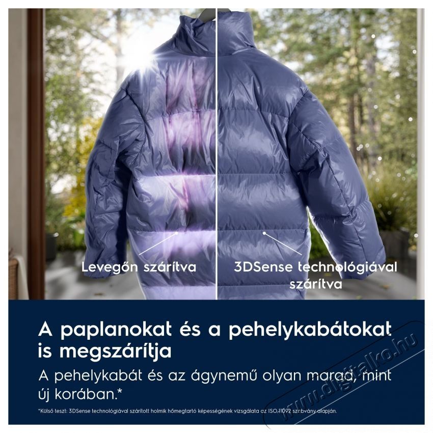 Electrolux EW8D394ME SZ&Aacute;R&Iacute;T&Oacute;G&Eacute;P HŐSZIVATTY&Uacute;S H&aacute;ztart&aacute;s / Otthon / K&uuml;lt&eacute;r - Mos&oacute;g&eacute;p / sz&aacute;r&iacute;t&oacute;g&eacute;p - Sz&aacute;r&iacute;t&oacute;g&eacute;p - 503007