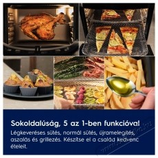 Electrolux EAF12B 800 forr&oacute;levegős s&uuml;tő Konyhai term&eacute;kek - Konyhai kisg&eacute;p (s&uuml;t&eacute;s / főz&eacute;s / hűt&eacute;s / &eacute;telk&eacute;sz&iacute;t&eacute;s) - L&eacute;gkever&eacute;ses főzőg&eacute;p / elektromos kukta / multifunkci&oacute;s s&uuml;tő - 531141