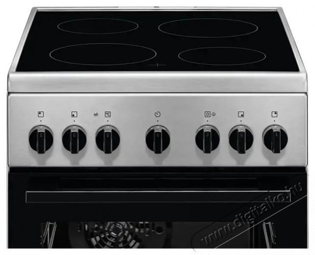 Electrolux LKR562055X TŰZHELY KER&Aacute;MIALAPOS Konyhai term&eacute;kek - S&uuml;tő-főzőlap, tűzhely (szabadon&aacute;ll&oacute;) - Elektromos tűzhely (szabadon&aacute;ll&oacute;) - 502812