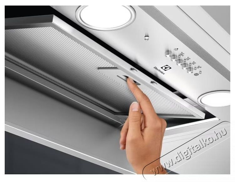 Electrolux EFG516X Be&eacute;p&iacute;thető p&aacute;raelsz&iacute;v&oacute;, 600 m&sup3;/h, Elektronikus vez&eacute;rl&eacute;s, 54 cm, Rozsdamentes ac&eacute;l Konyhai term&eacute;kek - P&aacute;raelsz&iacute;v&oacute; - Be&eacute;p&iacute;thető / kih&uacute;zhat&oacute; - 533331