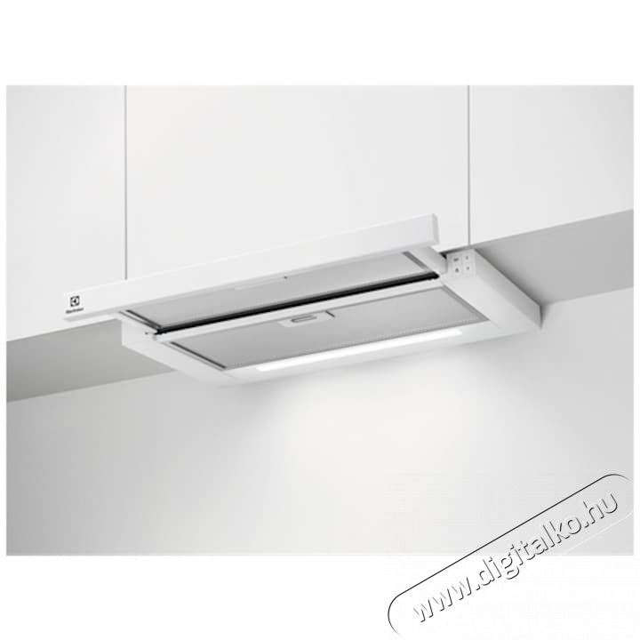 Electrolux LFP616W Teleszk&oacute;pos p&aacute;raelsz&iacute;v&oacute;, 3 sebess&eacute;g, LED vil&aacute;g&iacute;t&aacute;s, 600 m&sup3;/h, 60 cm, Feh&eacute;r Konyhai term&eacute;kek - P&aacute;raelsz&iacute;v&oacute; - Be&eacute;p&iacute;thető / kih&uacute;zhat&oacute; - 533330