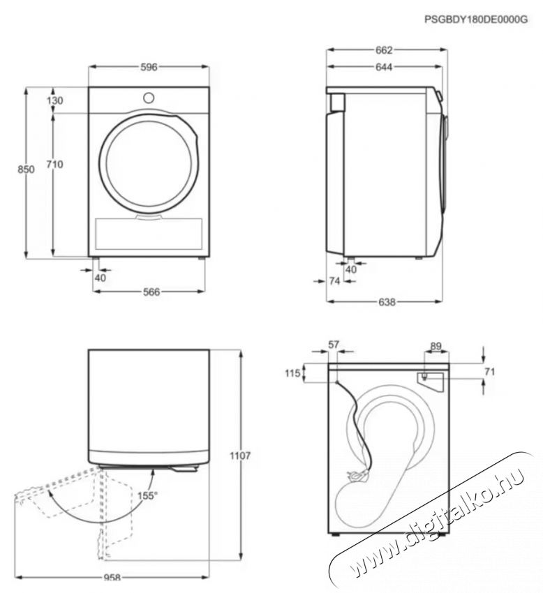 Electrolux EW7D283VE Hőszivatty&uacute;s sz&aacute;r&iacute;t&oacute;g&eacute;p, 8 kg, E energiaoszt&aacute;ly, DelicateCare + Sensicare sz&aacute;r&iacute;t&oacute;rendszer, Inverteres motor, Dob belső vil&aacute;g&iacute;t&aacute;s, Megford&iacute;that&oacute; ajt&oacute;, Feh&eacute;r H&aacute;ztart&aacute;s / Otthon / K&uuml;lt&eacute;r - Mos&oacute;g&eacute;p / sz&aacute;r&iacute;t&oacute;g&eacute;p - Sz&aacute;r&iacute;t&oacute;g&eacute;p - 536418