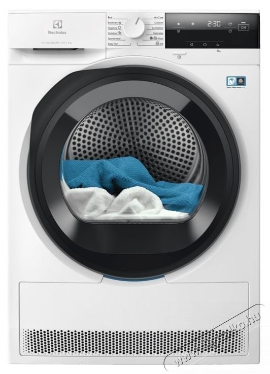 Electrolux EW7D385AE Hőszivatty&uacute;s sz&aacute;r&iacute;t&oacute;g&eacute;p, 8 kg, C energiaoszt&aacute;ly, DelicateCare + Sensicare sz&aacute;r&iacute;t&oacute;rendszer, Inverteres motor, Dob belső vil&aacute;g&iacute;t&aacute;s, Megford&iacute;that&oacute; ajt&oacute;, Feh&eacute;r H&aacute;ztart&aacute;s / Otthon / K&uuml;lt&eacute;r - Mos&oacute;g&eacute;p / sz&aacute;r&iacute;t&oacute;g&eacute;p - Sz&aacute;r&iacute;t&oacute;g&eacute;p - 536428